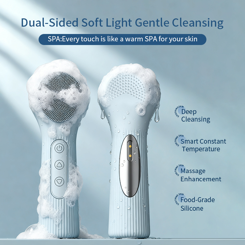 Silicone Cleansing Brush Recha - Silicone Face Scrubber Electric review and price