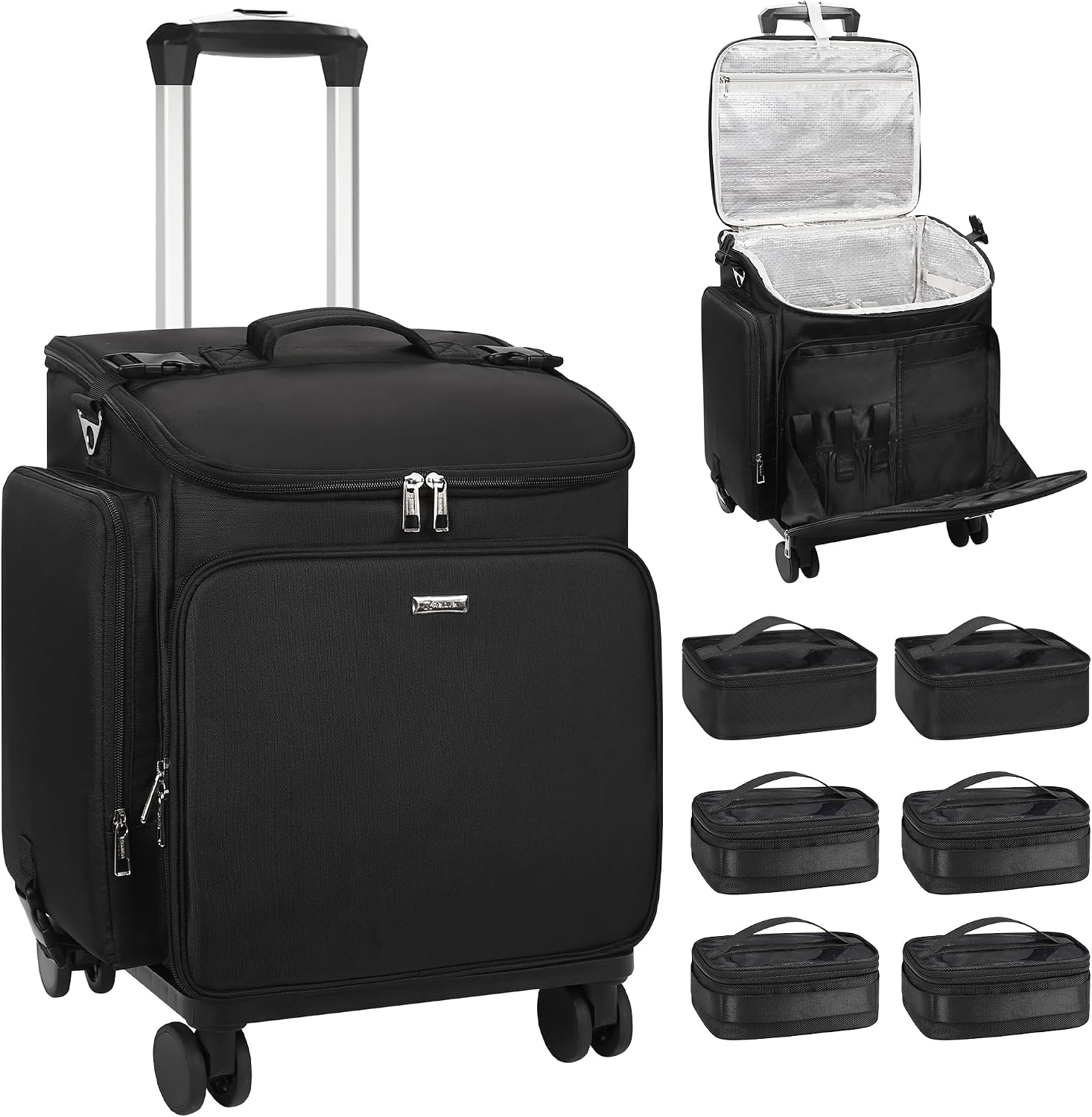 Rolling Makeup Case Hair Tools - Makeup review and price