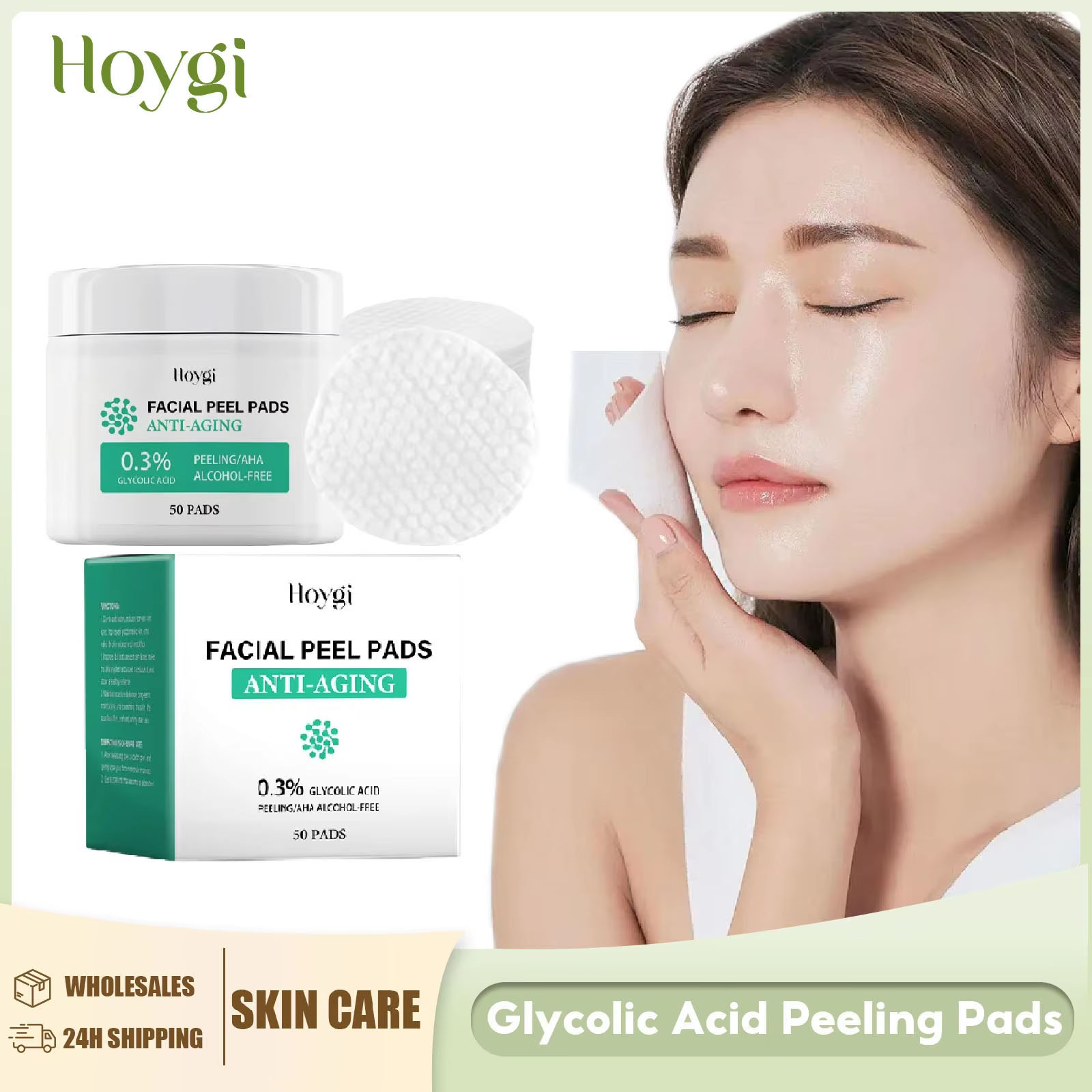 Glycolic Acid Cotton Pads Shri - Salicylic Acid Blackhead Remover review and price