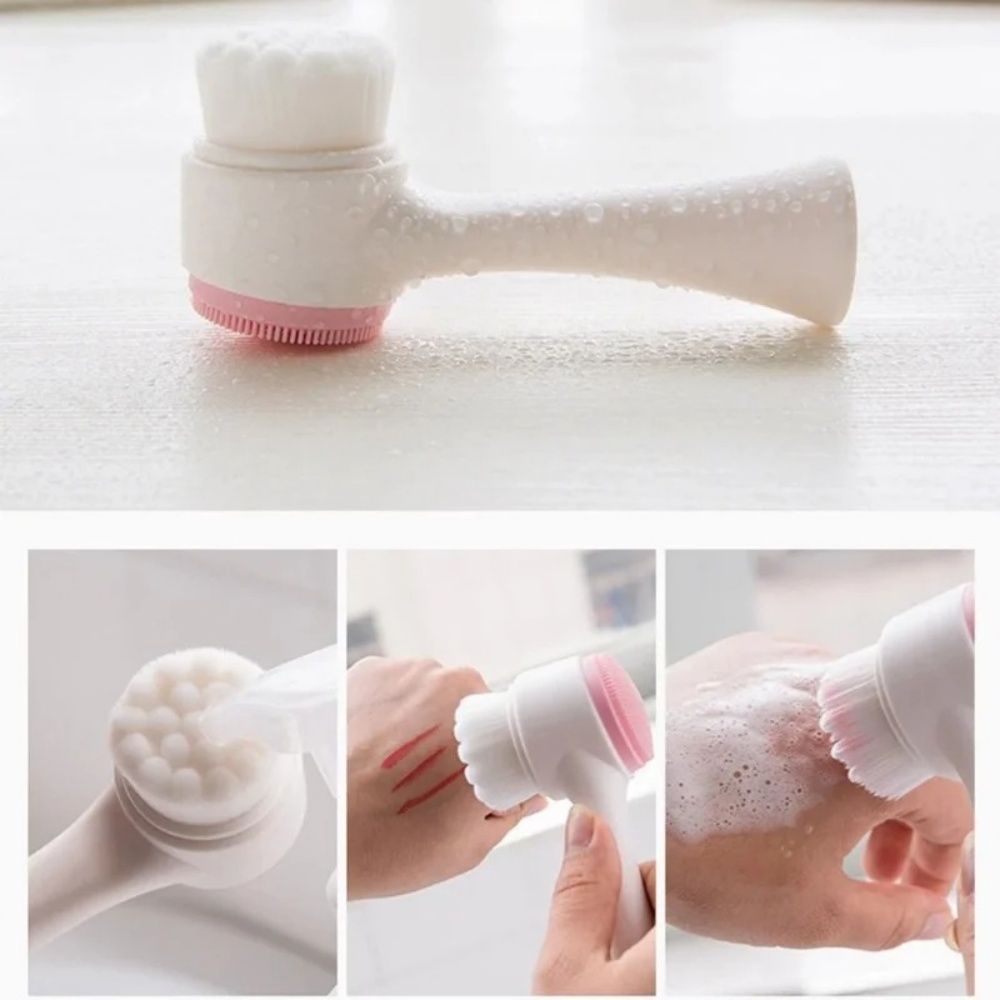 3D Double‑Sided Silicone Facia - Silicone Face Scrubber Electric review and price