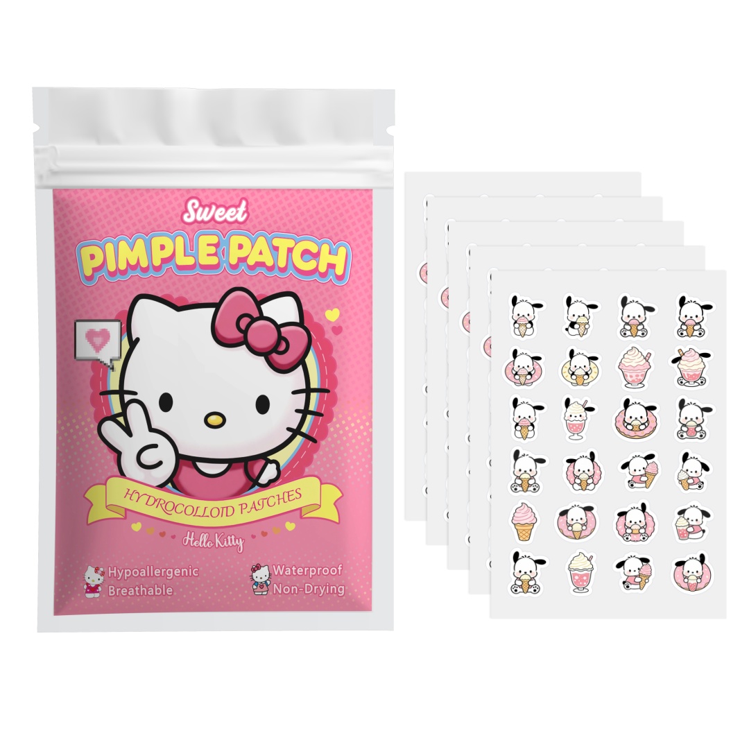 48/120PCS hello kitty Acne pat - Hydrocolloid Pimple Patch review and price