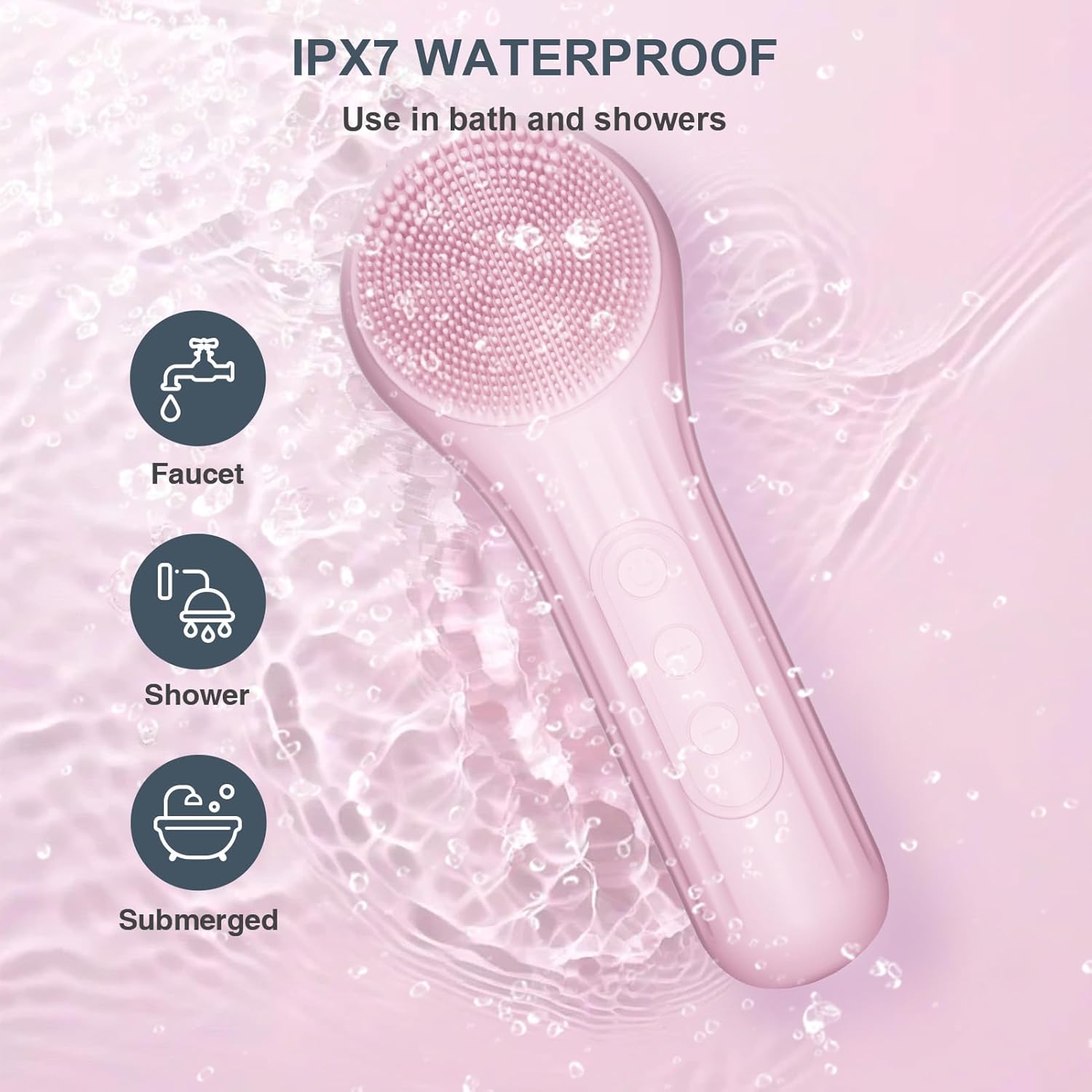 Silicone Face Scrubber, Waterp - Silicone Face Scrubber Electric review and price
