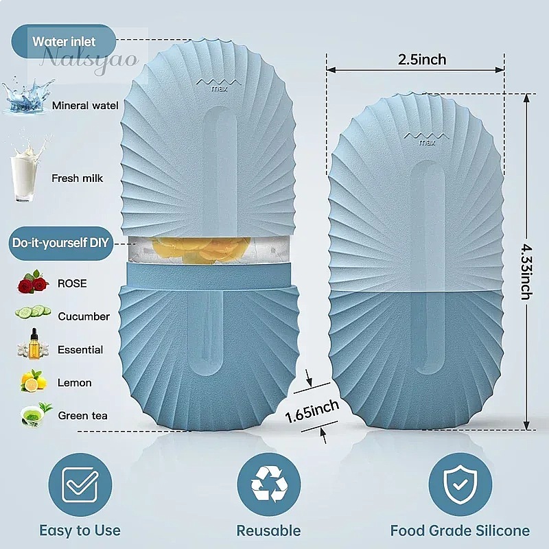 Ice Face Roller 1PCS Silicone  - Face Ice Roller Puffiness review and price