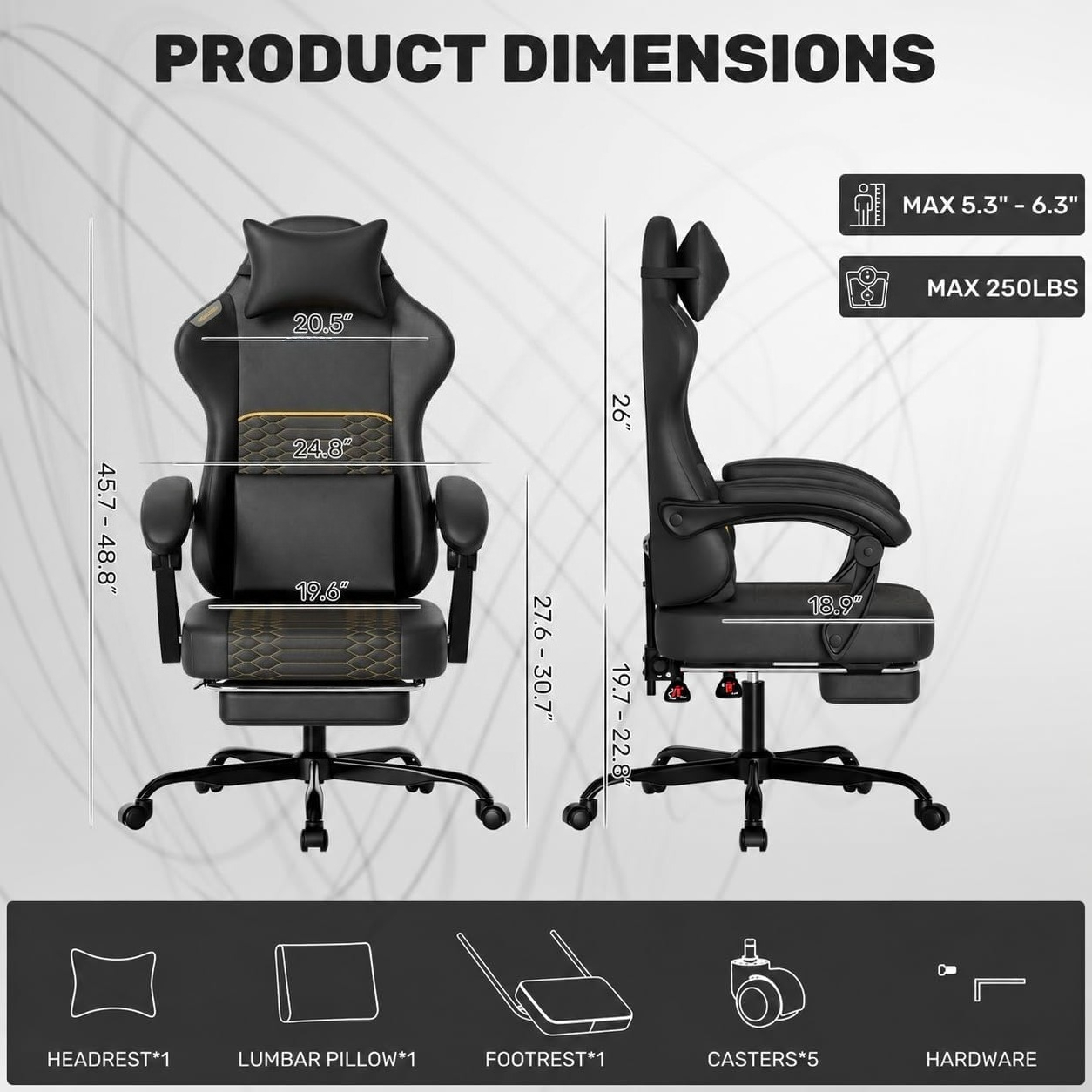 Gaming Chair PU Leather High B - Massage review and price