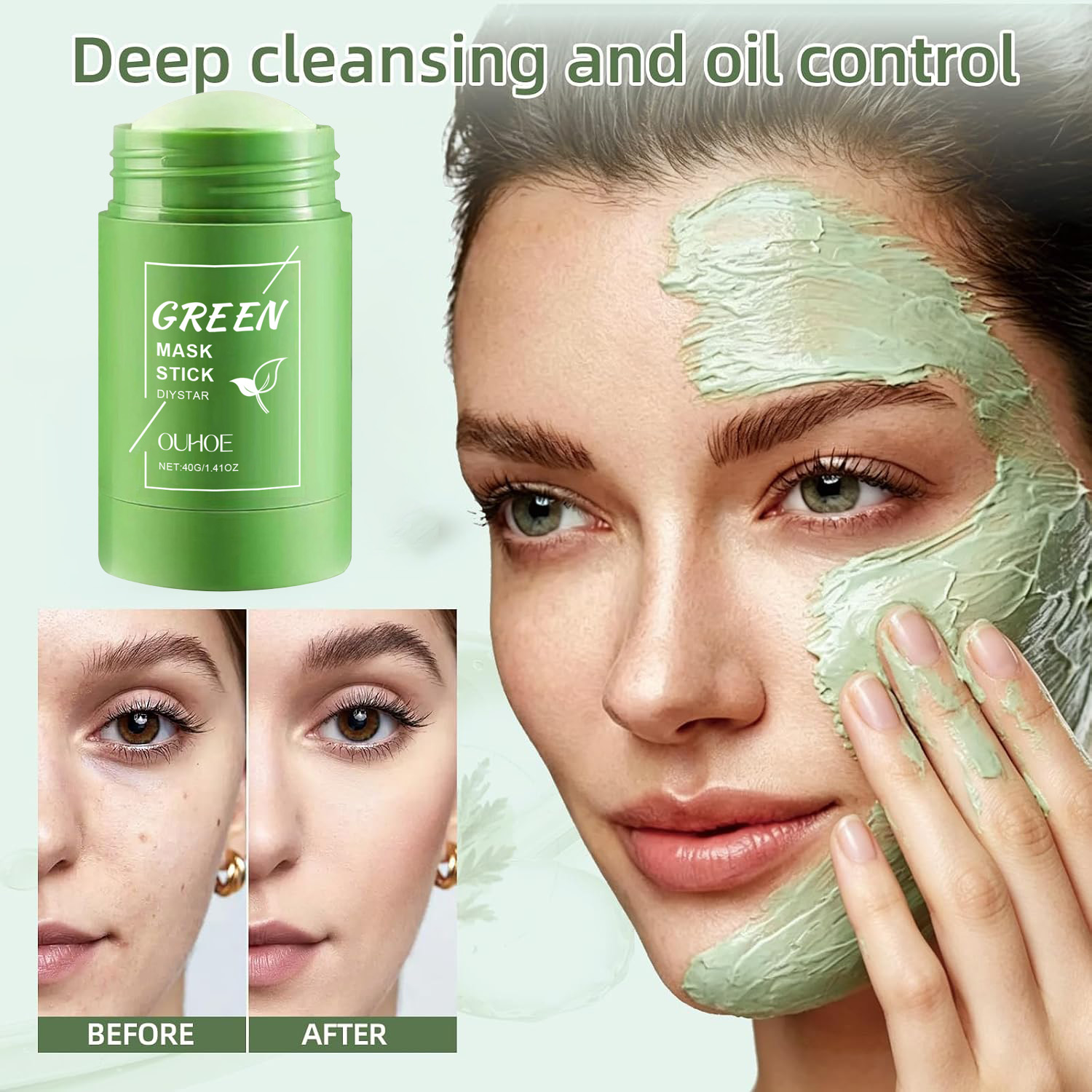 Alaska Volcano & Green Tea Dee - Green Tea Cleansing Clay Mask review and price