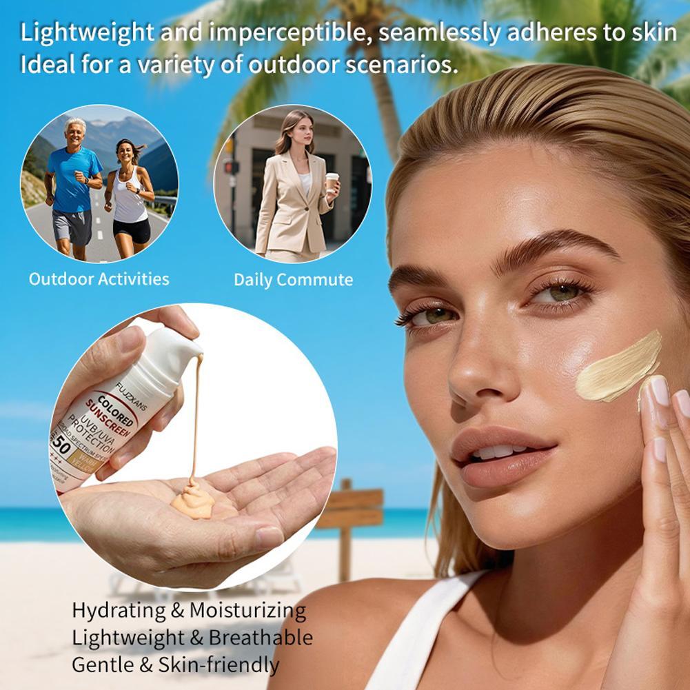 Multi Tone Tinted Sun Cream SP - Spf 50 Waterproof Sunscreen review and price