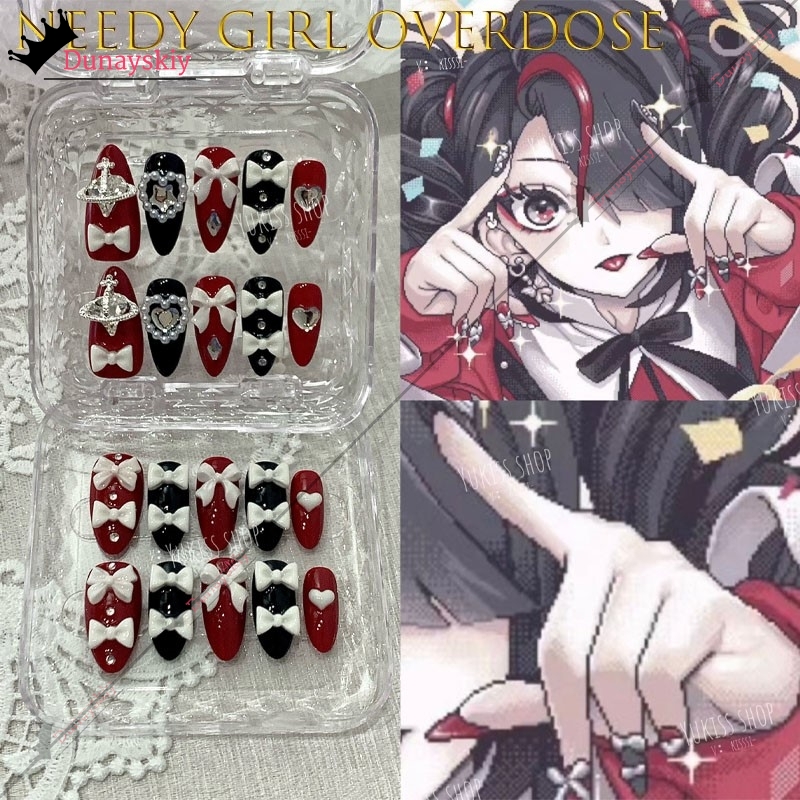 YiNuo*/Needy Girl Overdose Jir - Nail Art review and price