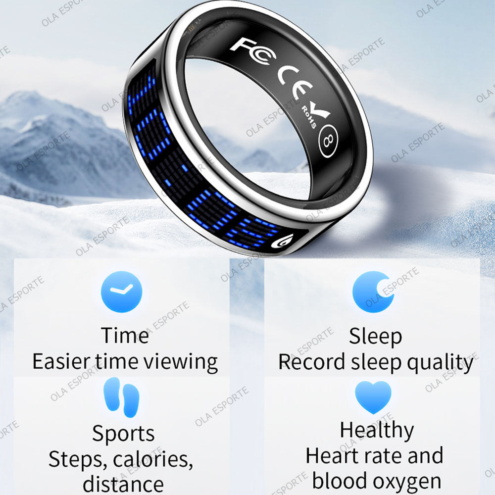 Smart Ring Display Screen Touc - Health Monitors review and price