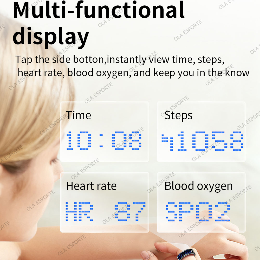 Smart Ring Display Screen Touc - Health Monitors review and price