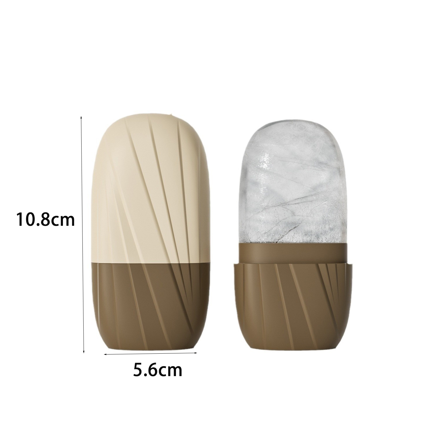 Aesthetic Striped Facial Ice M - Face Ice Roller Puffiness review and price