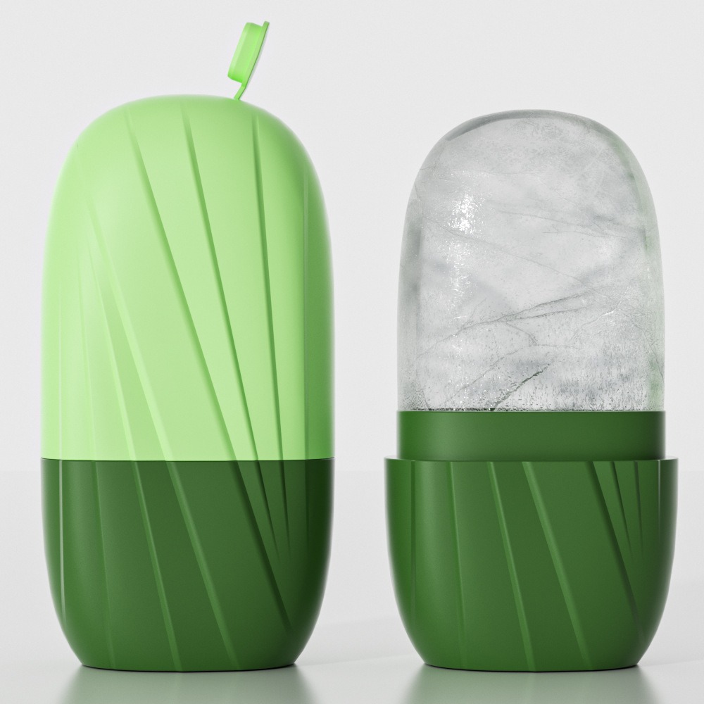 Aesthetic Striped Facial Ice M - Face Ice Roller Puffiness review and price