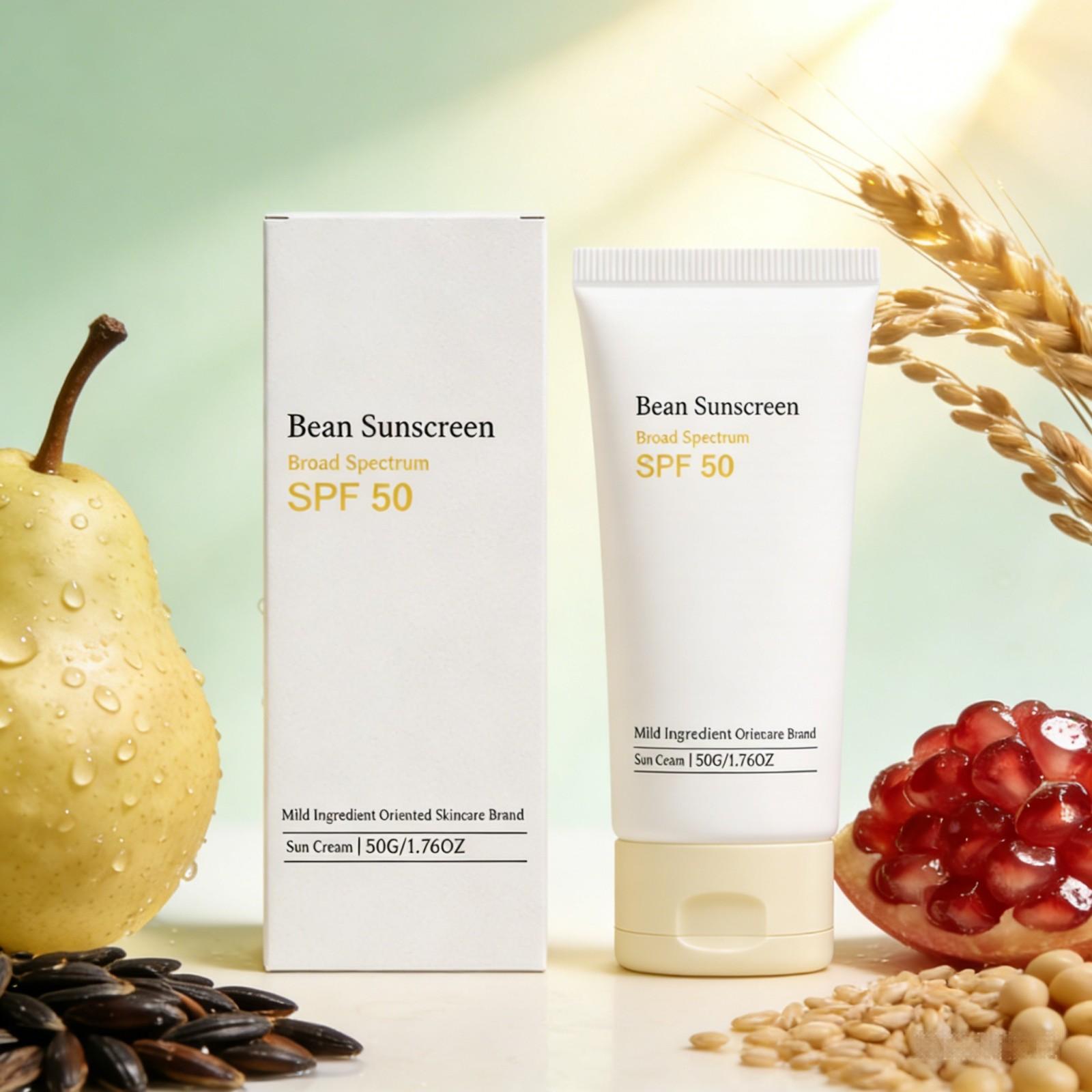 Bean Korean Sunscreen Spf 50 A - Spf 50 Waterproof Sunscreen review and price