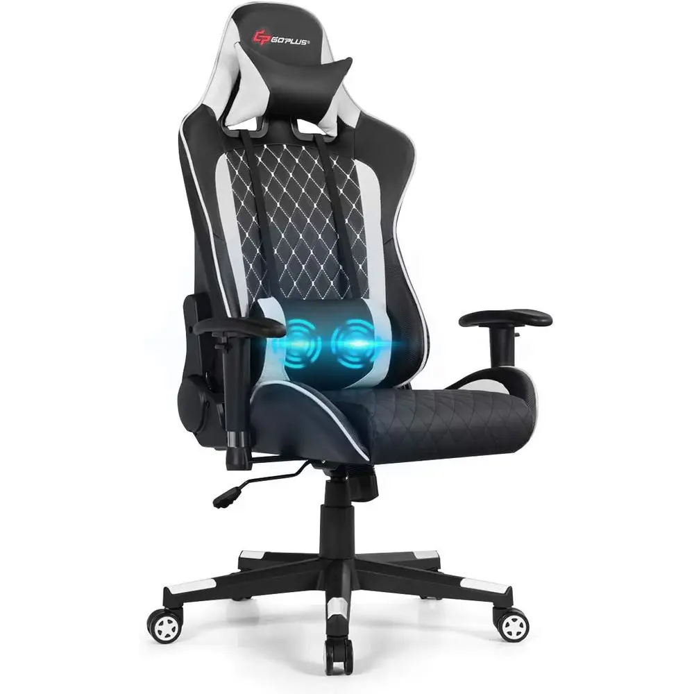 Ergonomic Adjustable Gaming Re - Massage review and price