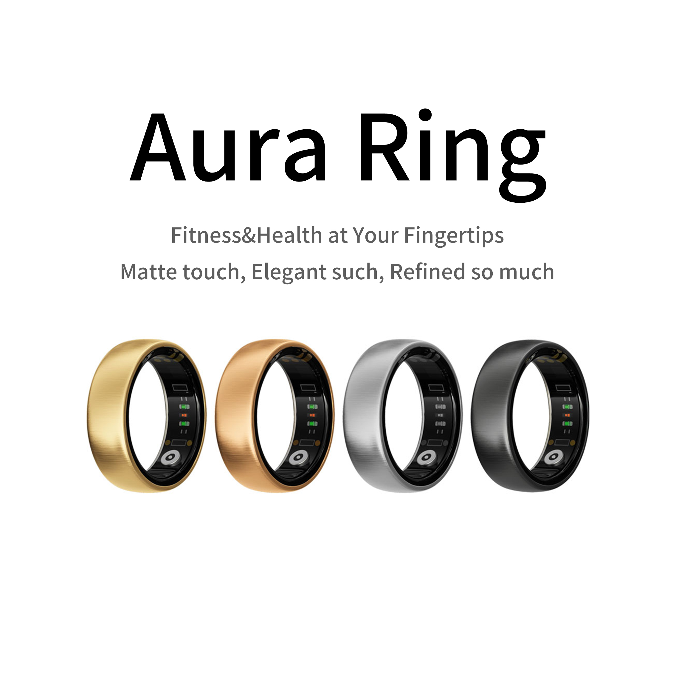 AURA Matt Smart Ring Fitness S - Health Monitors review and price