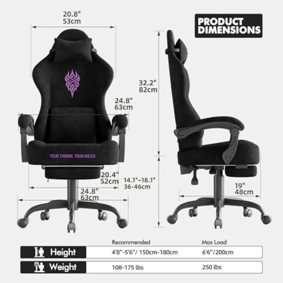 Gaming Chairs for Video Gamers - Massage review and price