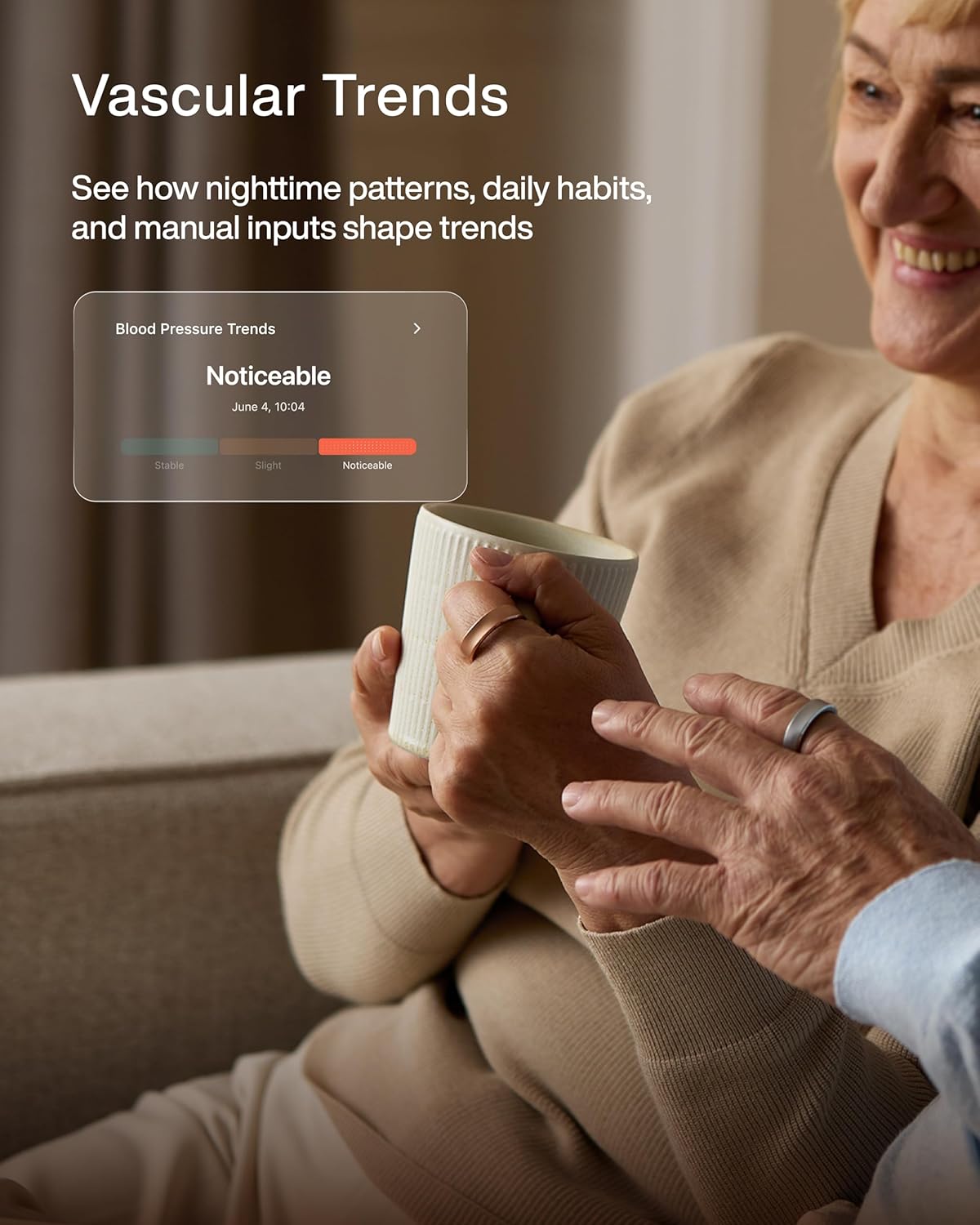 RingConn Gen 3 Smart Ring Vasc - Health Monitors review and price