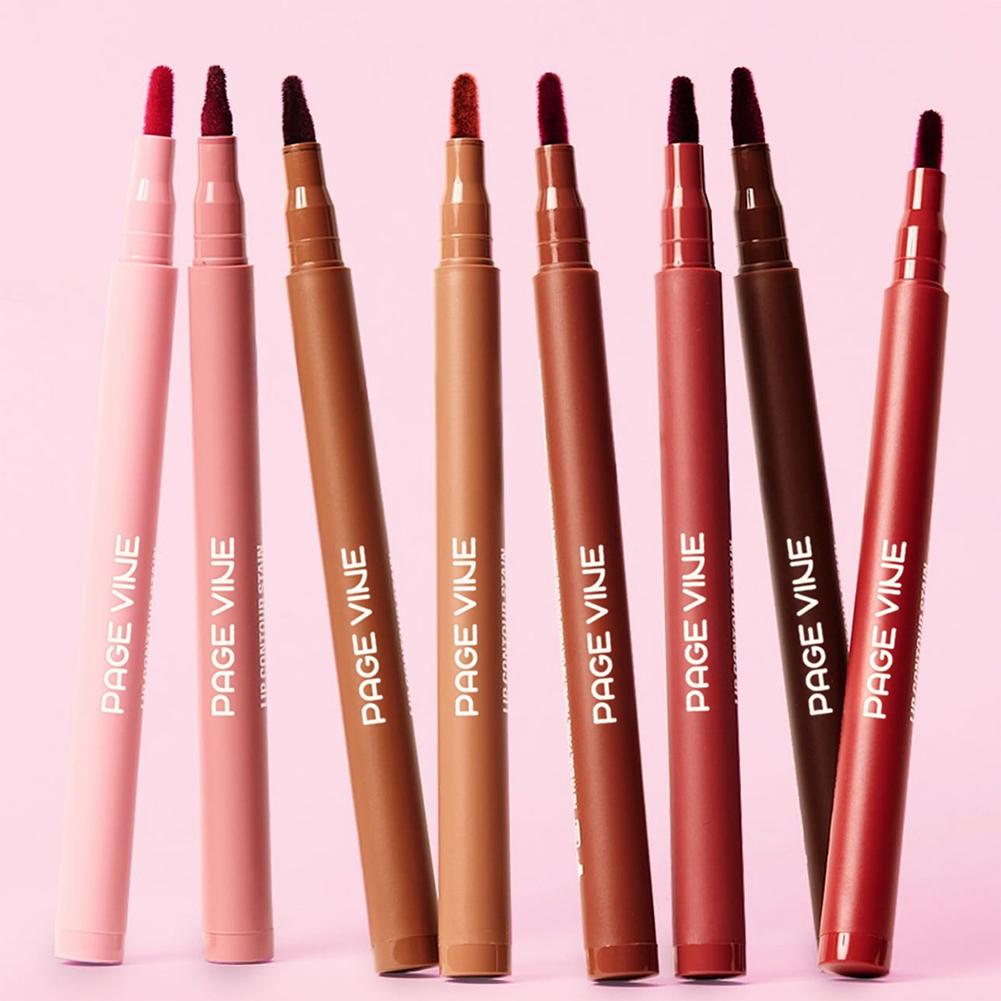 Waterproof Matte Lipliner Penc - Matte Velvet Lip Tint Long Lasting review and price
