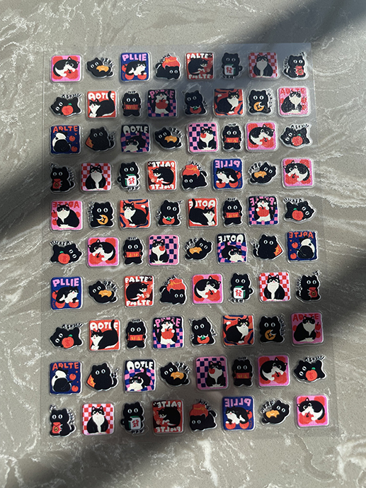 Mini Pvc Kawaii Pattern Poster - Nail Art review and price
