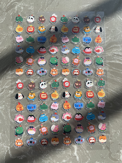 Mini Pvc Kawaii Pattern Poster - Nail Art review and price
