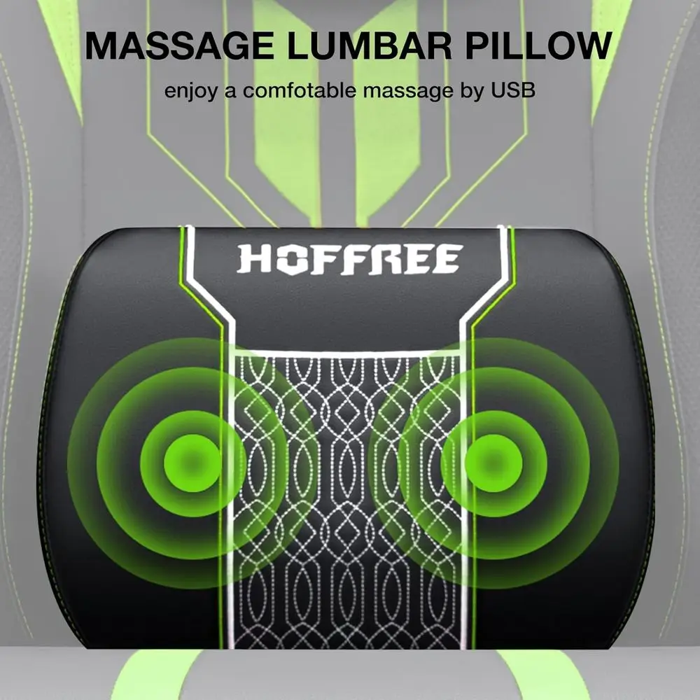 Ergonomic Massage Gaming Chair - Massage review and price