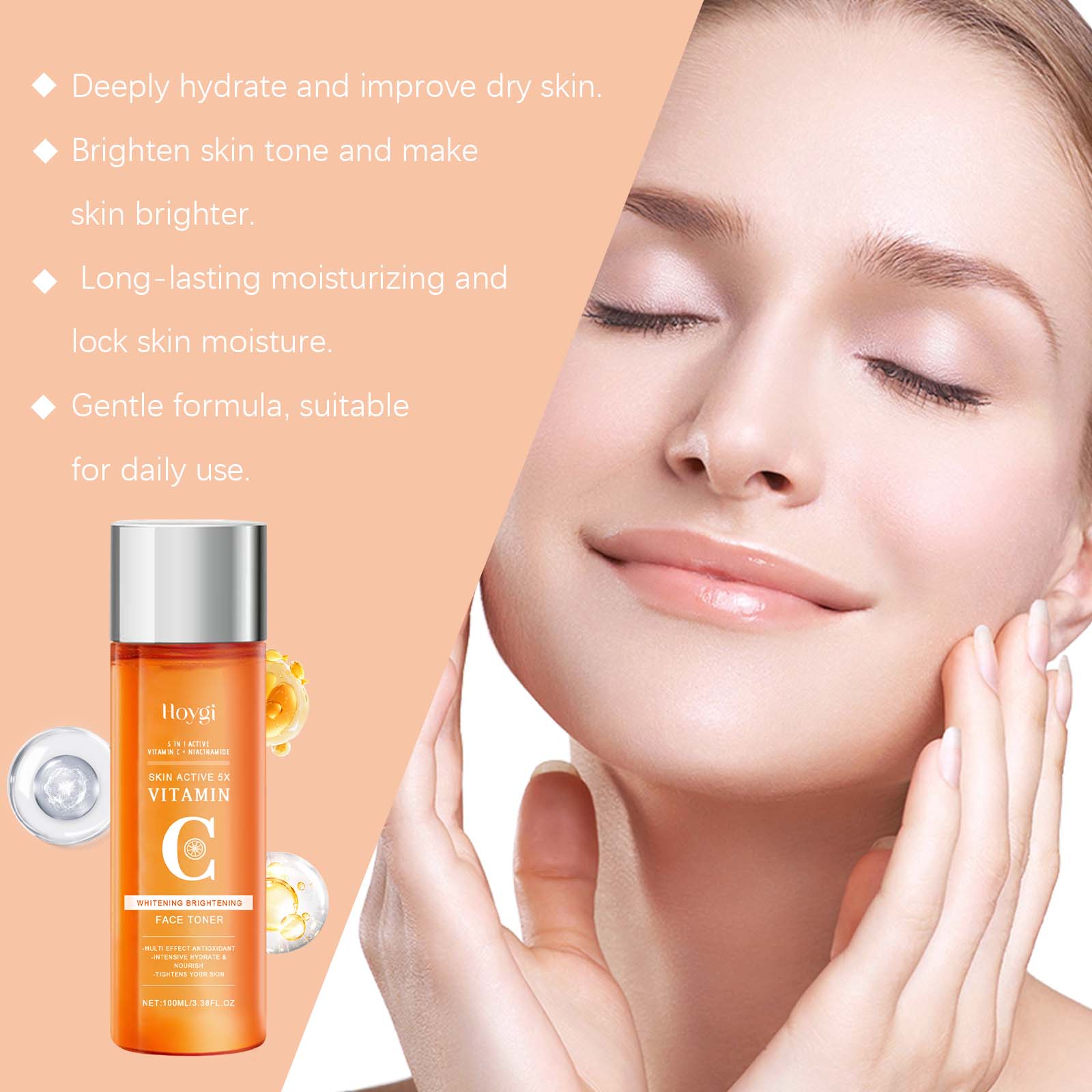 Vitamin C Hydrating Toner Mois - Niacinamide Pore Shrinking Essence review and price