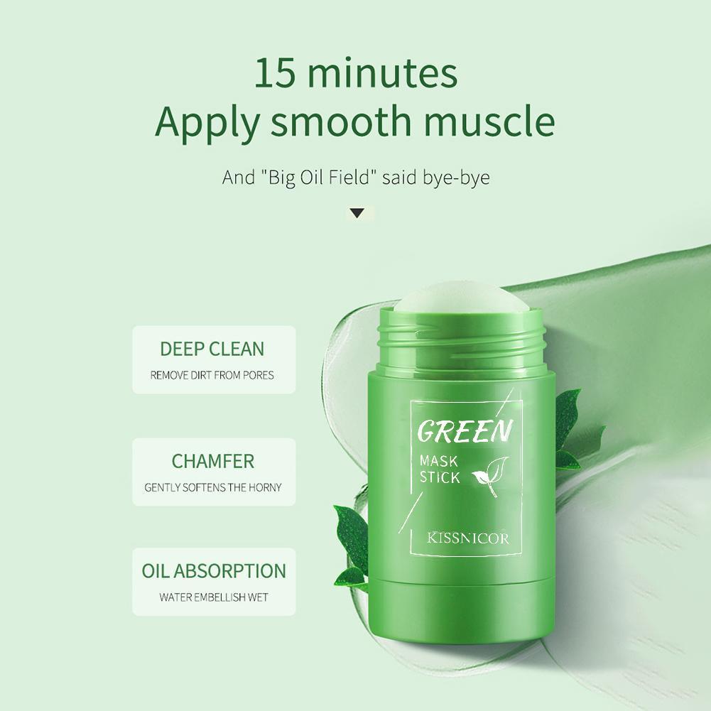 Green Tea Mask Stick for Face, - Green Tea Cleansing Clay Mask review and price