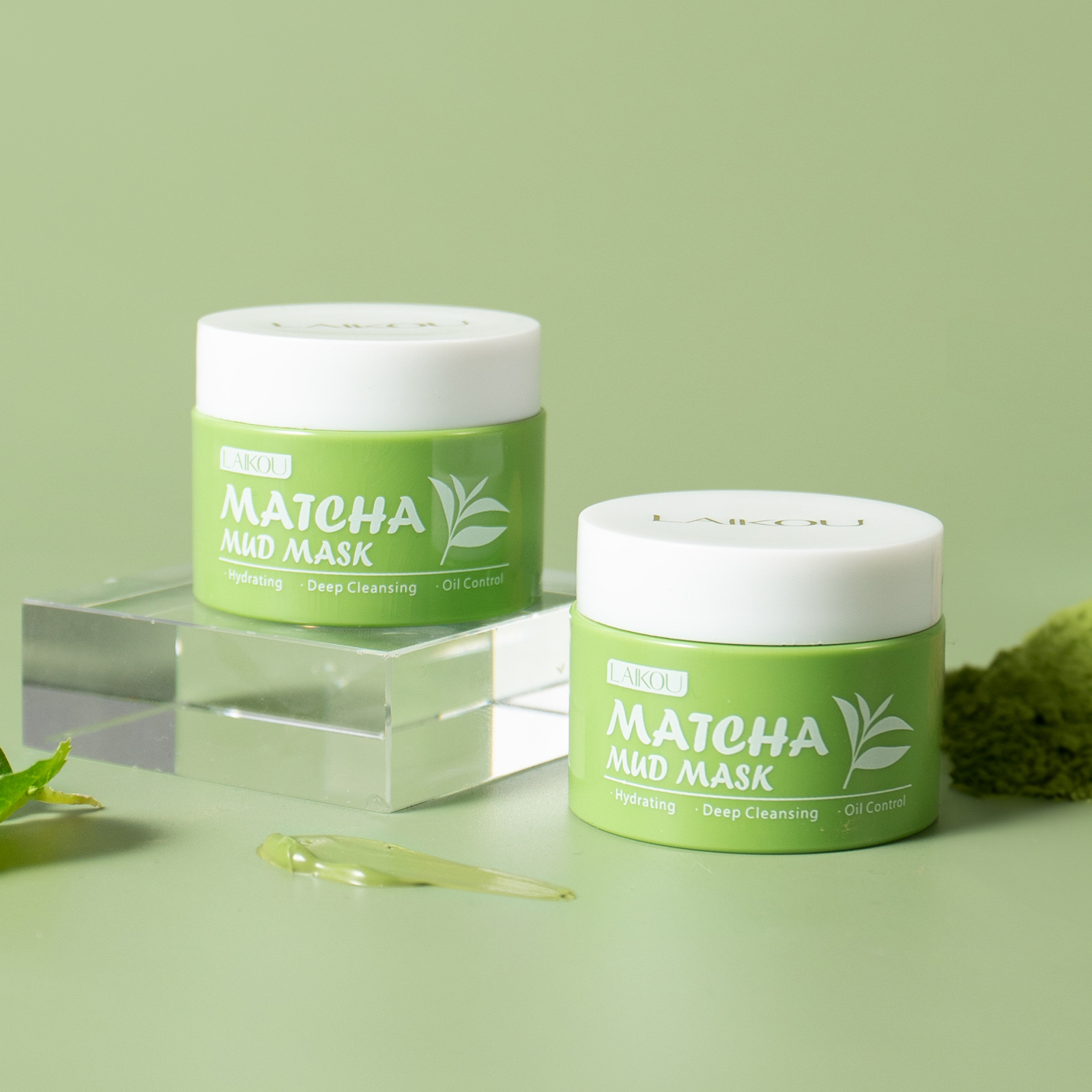 LAIKOU Matcha Green Tea Clay M - Green Tea Cleansing Clay Mask review and price