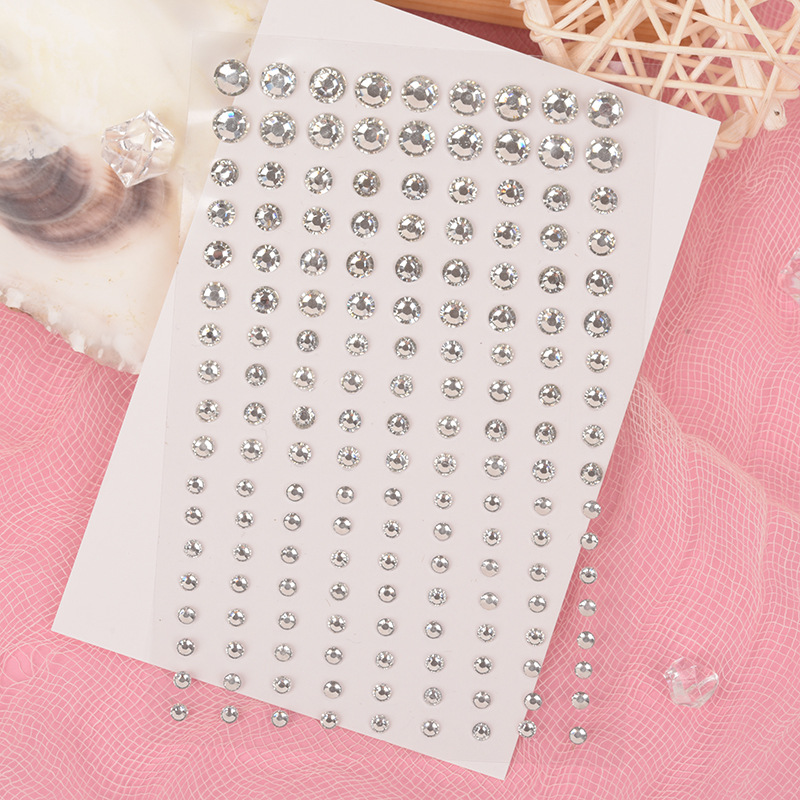 White Rhinestones 2mm 3mm 4mm  - Nail Art review and price