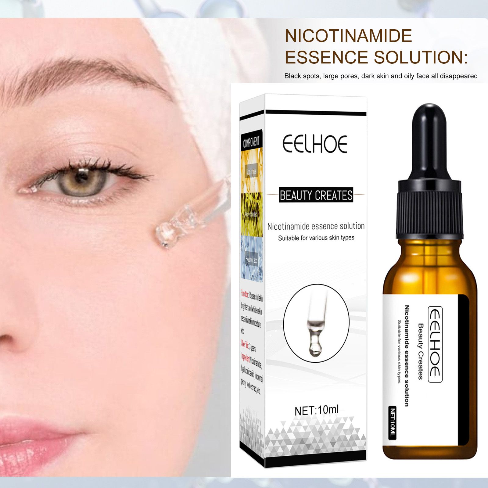 Whitening Face Serum Shrink Po - Niacinamide Pore Shrinking Essence review and price