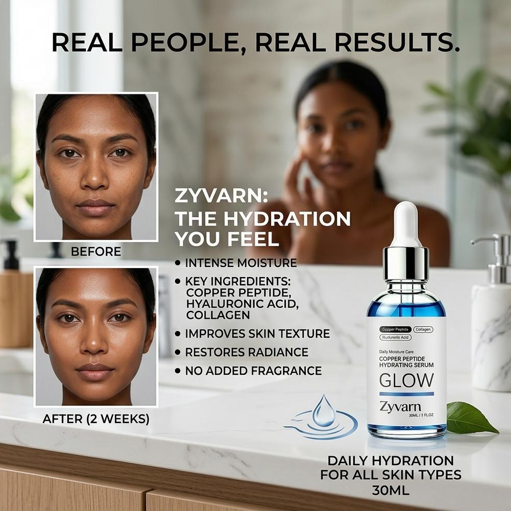 1/2/3/5pcs Copper Peptide Seru - Hyaluronic Acid Facial Serum review and price