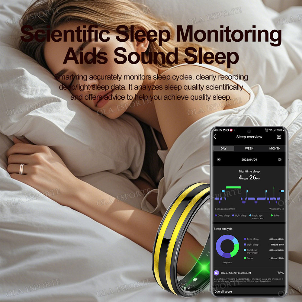 New 6.3mm Thin Smart Ring Heal - Health Monitors review and price