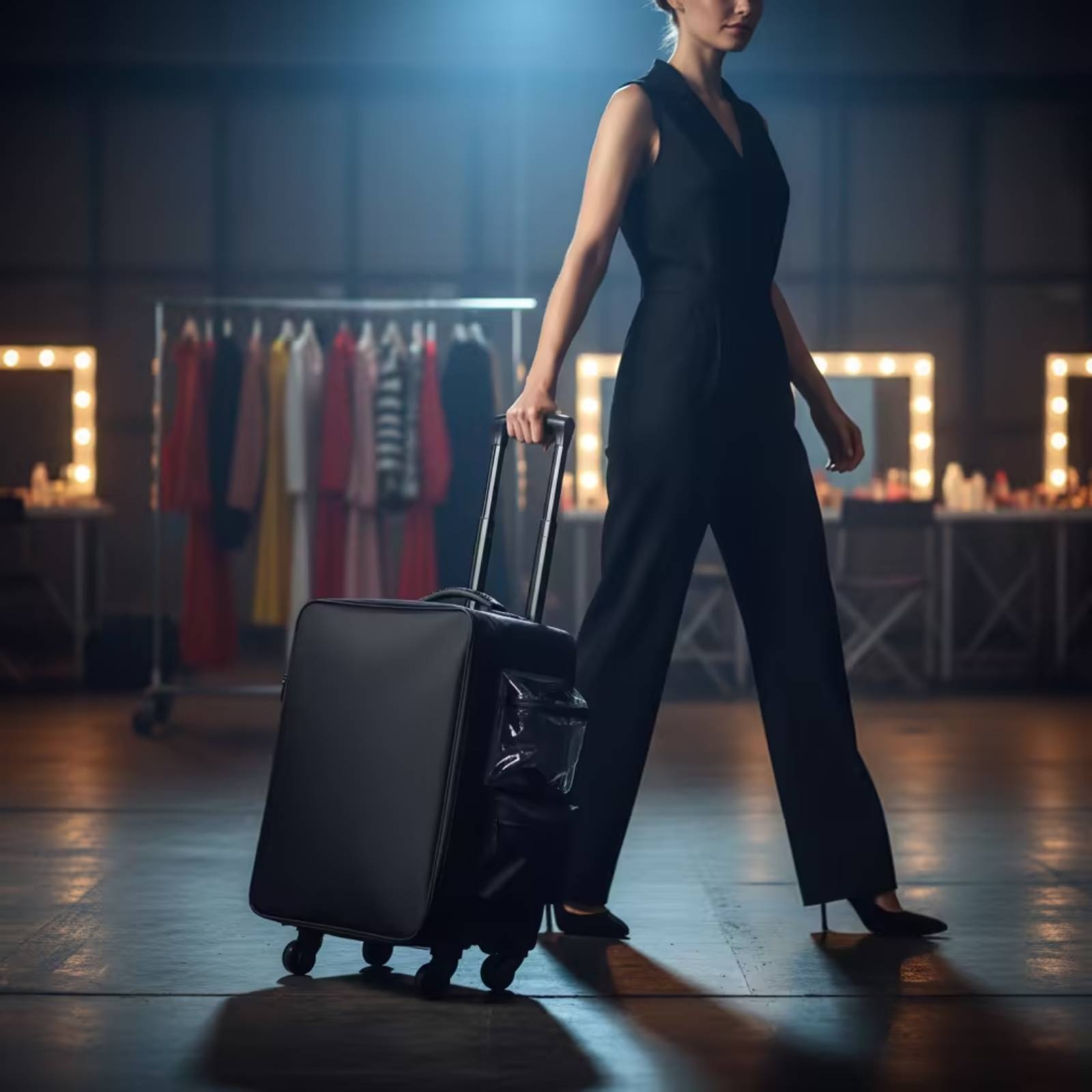 Makeup Case with Rotating Whee - Makeup review and price