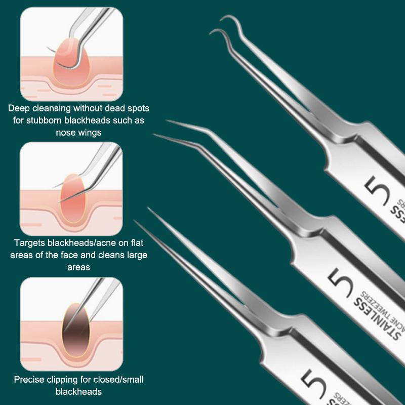7/8Pcs Blackhead Remover Kit P - Skincare review and price