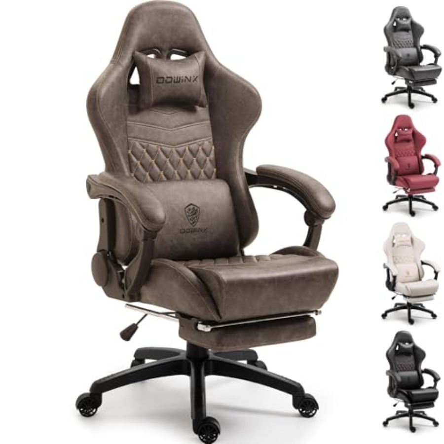 Big Tall Vintage Gaming Chair  - Massage review and price