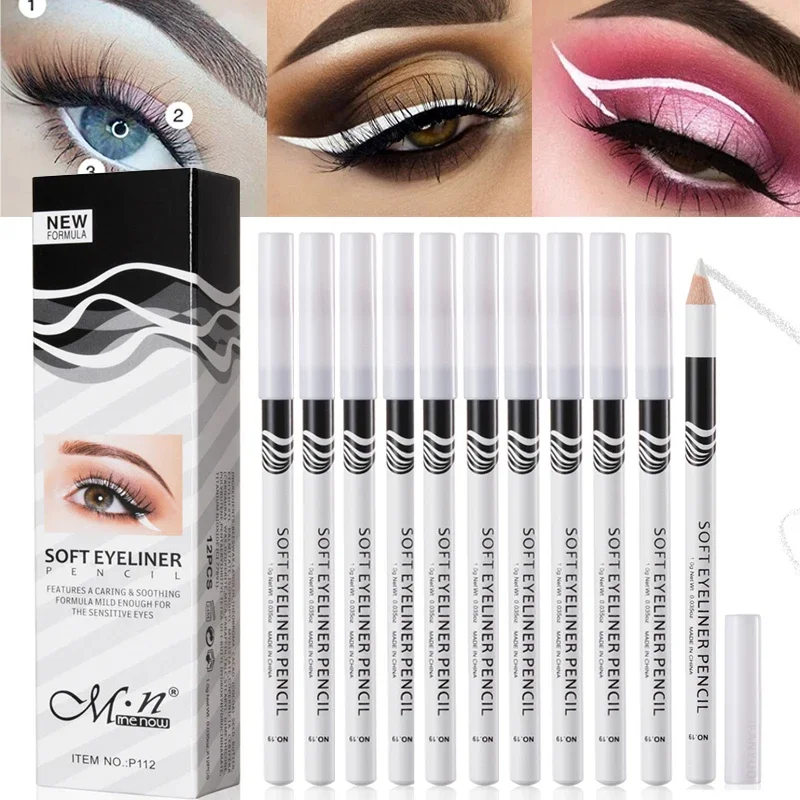12pcs White Eyeliner Makeup Sm - Waterproof Liquid Eyeliner Pen review and price