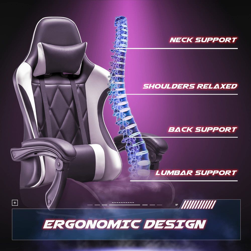 Gaming Chair, Computer Chair w - Massage review and price
