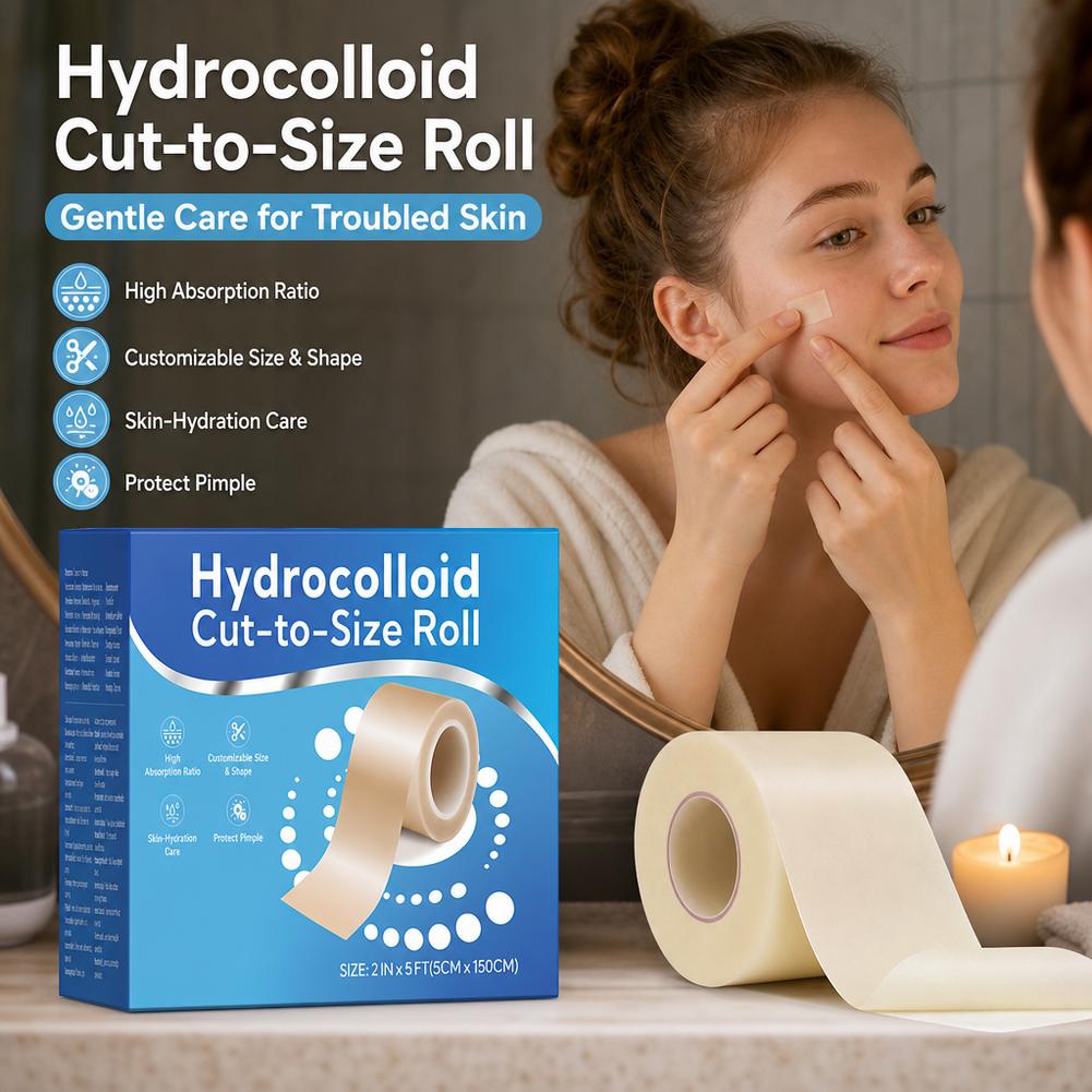 Hydrocolloid Acne Patch Roll 5 - Hydrocolloid Pimple Patch review and price