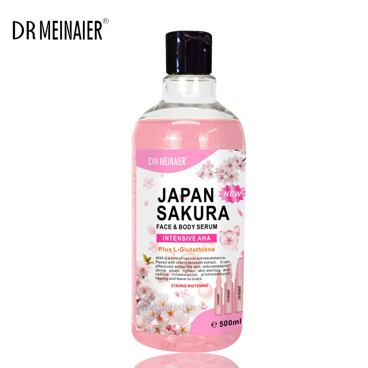 500ml Japan Sakura Face Body S - Niacinamide Pore Shrinking Essence review and price