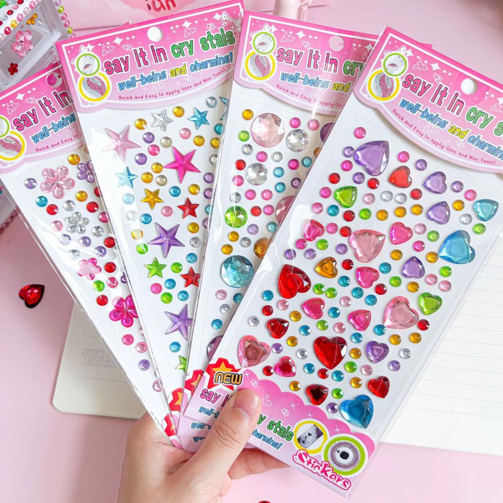 Self-Adhesive Face Rhinestones - Nail Art review and price