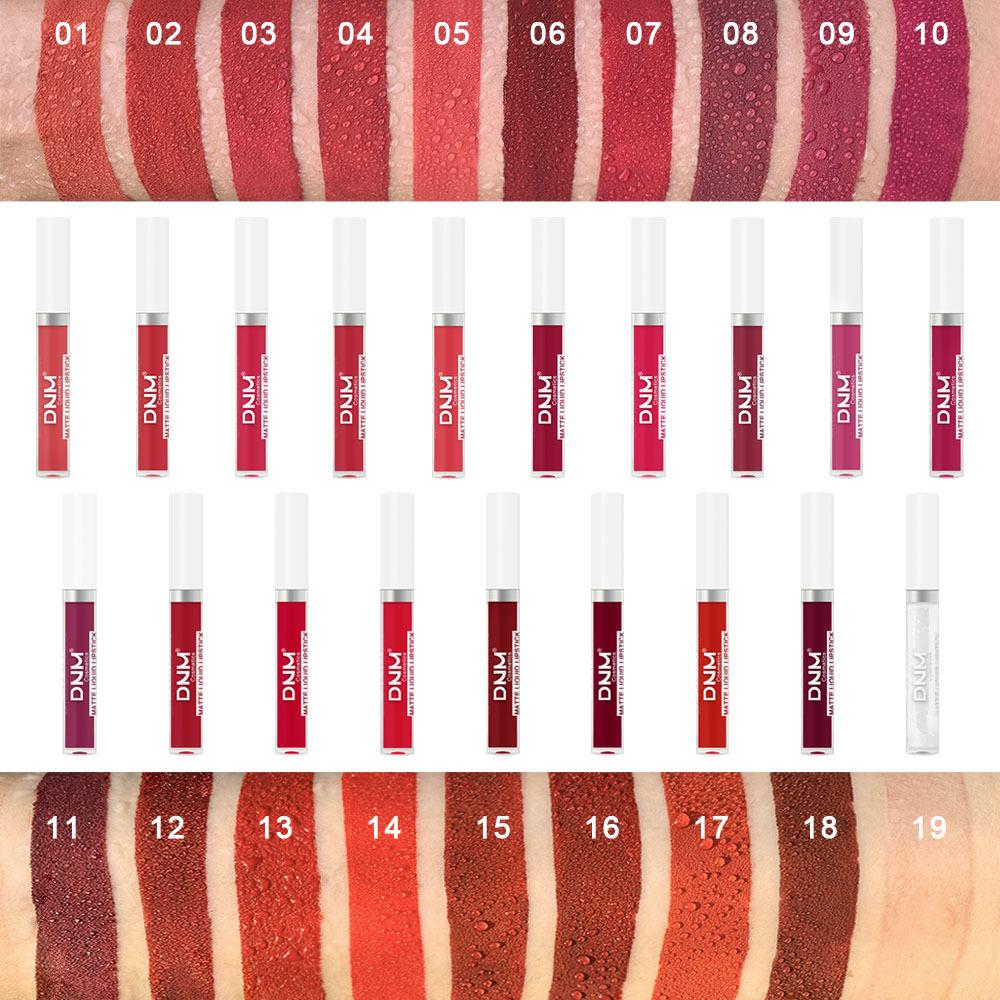 DNM 18 Colors Matte Velvet Lip - Matte Velvet Lip Tint Long Lasting review and price