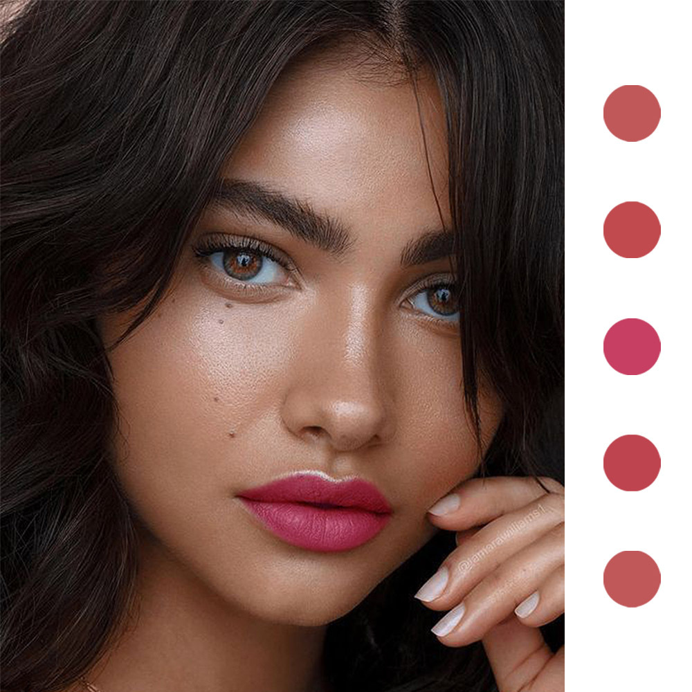 DNM 18 Colors Matte Velvet Lip - Matte Velvet Lip Tint Long Lasting review and price