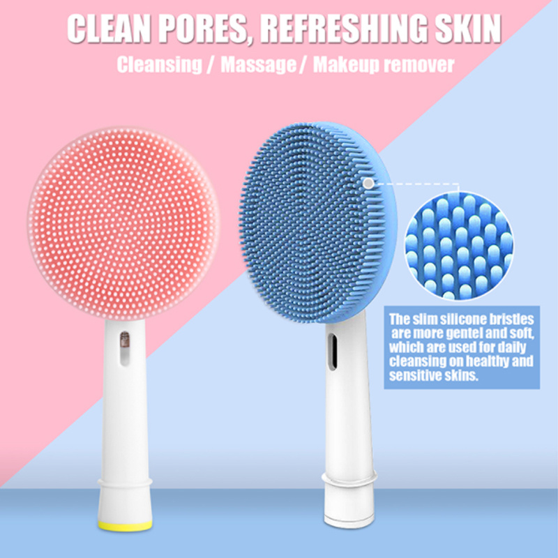 Facial Cleansing Brush Replace - Silicone Face Scrubber Electric review and price