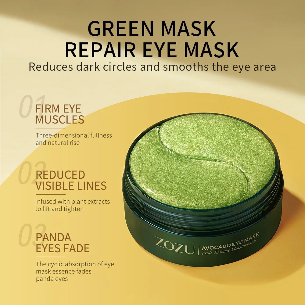 120pcs Avocado Golden Collagen - Collagen Under Eye Patches review and price