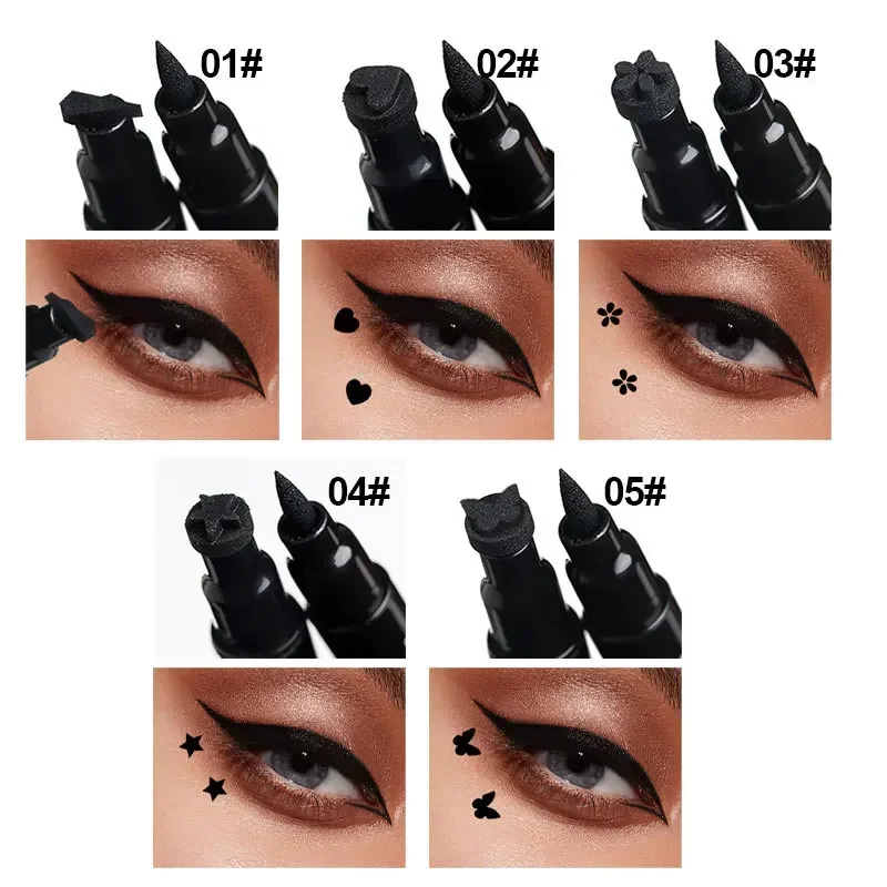 2 IN 1 Butterfly Seal Eyeliner - Waterproof Liquid Eyeliner Pen review and price