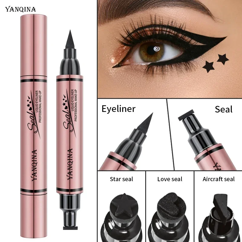 Eyeliner Stamp Seal Pen Long L - Waterproof Liquid Eyeliner Pen review and price