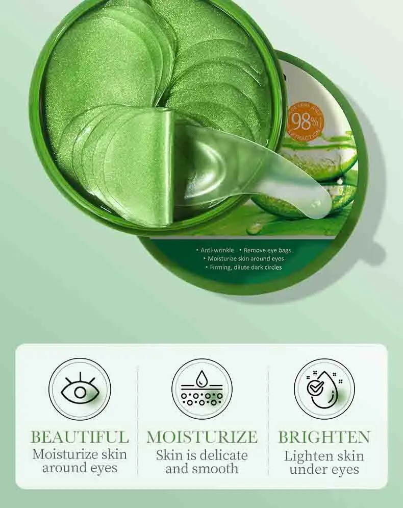 60pcs Aloe Vera Collagen Eye M - Collagen Under Eye Patches review and price