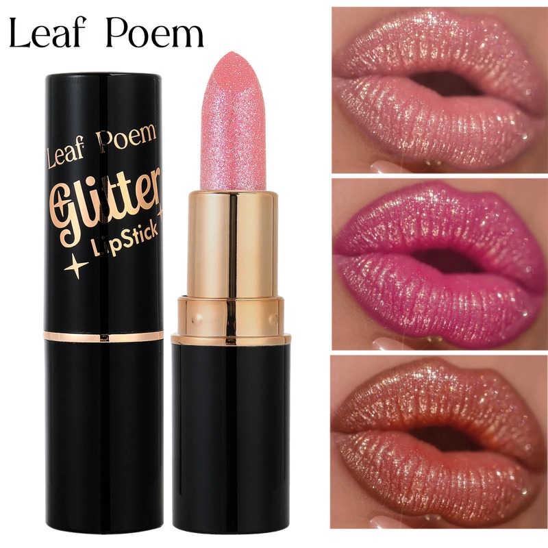 Metallic Glitter Lipstick Diam - Matte Velvet Lip Tint Long Lasting review and price