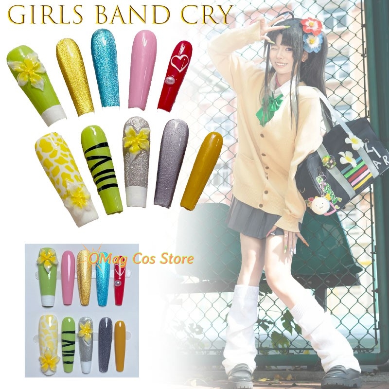 Girls Band Cry Anon Subaru Sho - Nail Art review and price