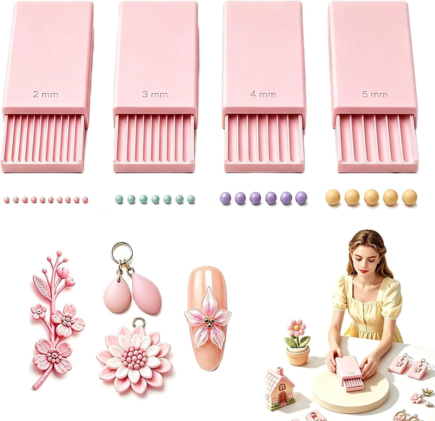 3D Print Clay Gel Ball Maker T - Nail Art review and price