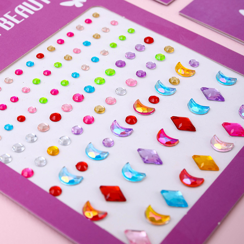 Hot Selling Face Gems Stickers - Nail Art review and price